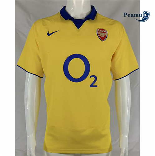 Vender Camisolas de futebol Retro Arsenal Alternativa Equipamento 2003-2005 t062 baratas | peamu.pt