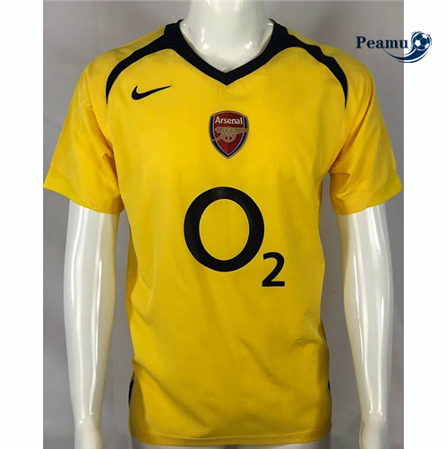 Comprar Camisolas de futebol Retro Arsenal Alternativa Equipamento 2005-06 t063 baratas | peamu.pt