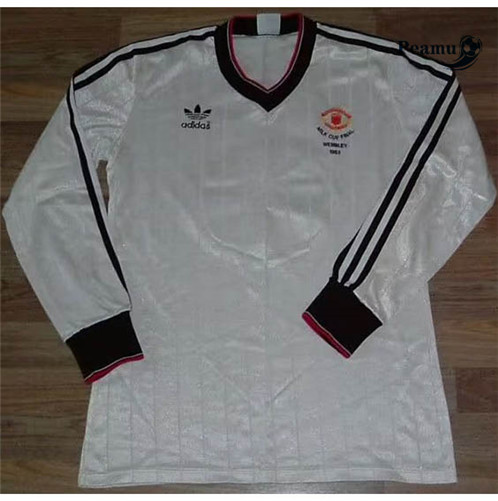 Comprar Camisolas de futebol Retro Manchester United Equipamento Manga larga 1982-84 t083 baratas | peamu.pt