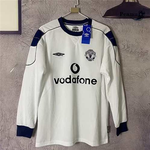 Vender Camisolas de futebol Retro Manchester United Alternativa Equipamento Manga larga 1999-00 t084 baratas | peamu.pt