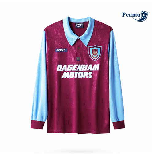 Vender Camisolas de futebol Retro West Ham Principal Equipamento Manga larga 1995-1997 t110 baratas | peamu.pt