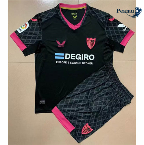 Vender Camisolas de futebol Sevilla Crianças Terceiro Equipamento 2022-2023 t166 baratas | peamu.pt