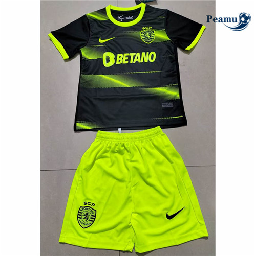 Comprar Camisolas de futebol Sporting Lisbon Crianças Alternativa Equipamento 2022-2023 t203 baratas | peamu.pt