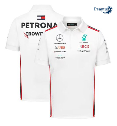 Peamu: Camisola Futebol Polo Mercedes AMG Petronas F1 2023