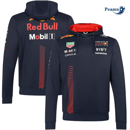 Peamu: Camisola Futebol Sueter de Treinamento Oracle Vermelho Bull Racing 2023