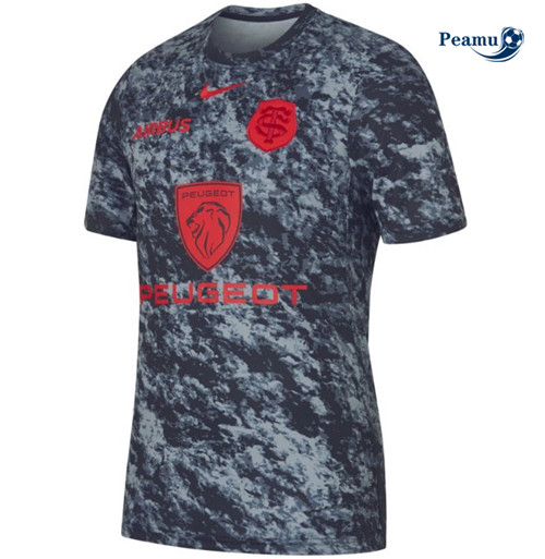 Peamu: Camisola Futebol Stade Toulousain Equipamento Pre-partido 2022/23