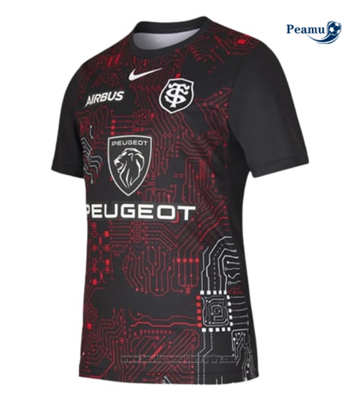 Peamu: Camisola Futebol Stade Toulousain Equipamento Pre-partido 2022/23