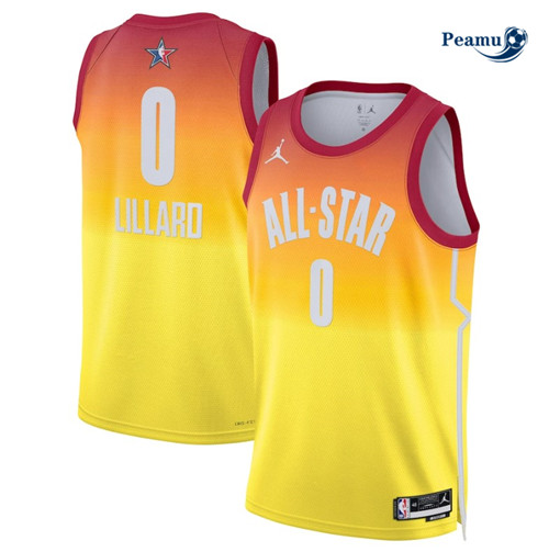 Peamu: Camisola Futebol Damian Lillard - 2022 All-Star Orange