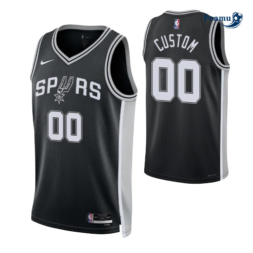 Peamu: Camisola Futebol Custom, San Antonio Spurs 2022/23 - Icon