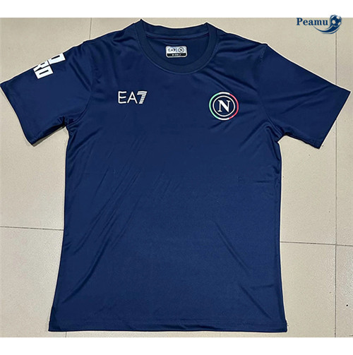 Camisola Futebol Nápoles Equipamento Azul 2023-2024