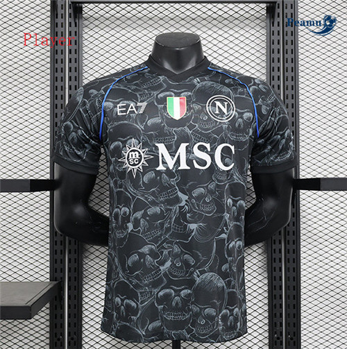 Camisola Futebol Naples Player Version Equipamento Festa especial de Halloween 2023-2024