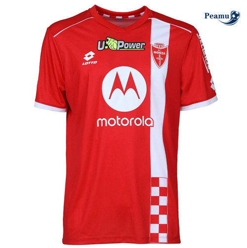Camisola Futebol Monza Principal Equipamento Vermelho 2023-2024