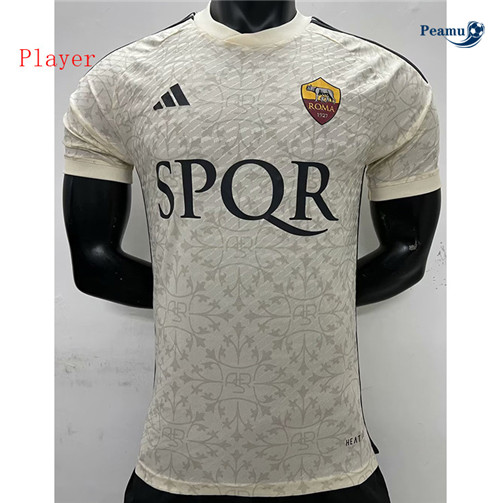 Camisola Futebol AS Roma Player Version Alternativa Equipamento 2023-2024