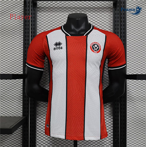Camisola Futebol Sheffield United Player Version Principal Equipamento 2023-2024