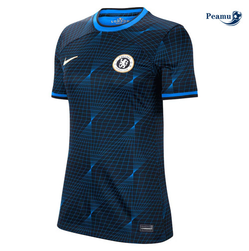 Camisola Futebol Chelsea Mulher Alternativa Equipamento 2023-2024