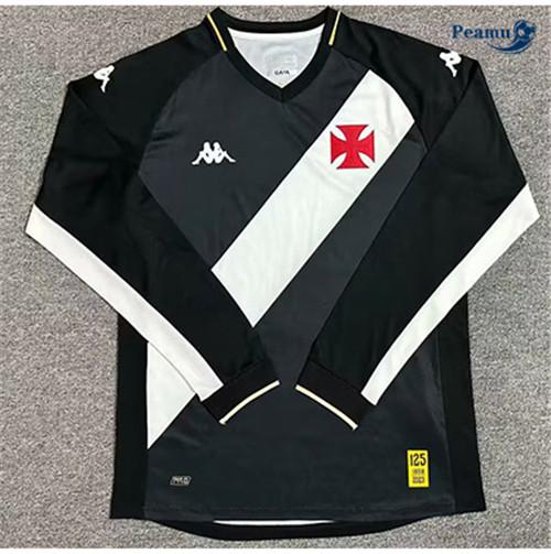 Camisola Futebol Vasco da Gama Principal Equipamento Manga Comprida 2023-2024