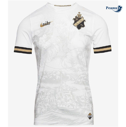 Camisola Futebol AIK Solna Equipamento especial Branco 2023-2024