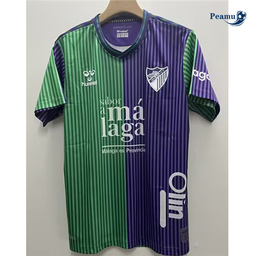 Camisola Futebol Malaga Alternativa Equipamento 2023-2024