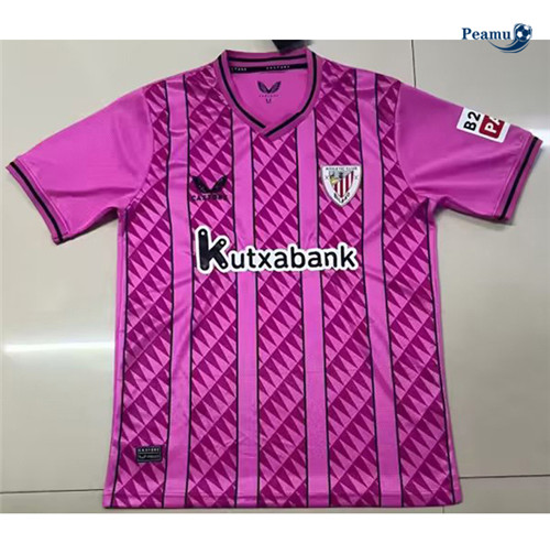 Camisola Futebol Athletic Bilbao Equipamento Rosa 2023-2024