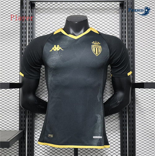 Camisola Futebol Marrocos Player Version Equipamento Negro 2023-2024