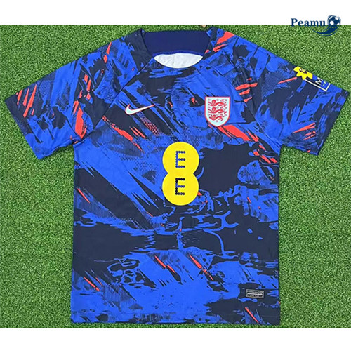 Camisola Futebol Inglaterra Equipamento Training Azul 2023-2024