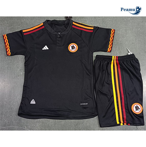 Camisola Futebol AS Roma Crianças Terceiro Equipamento 2023-2024