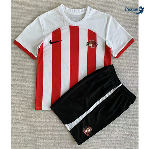 Camisola Futebol Sunderland Crianças Principal Equipamento 2023-2024