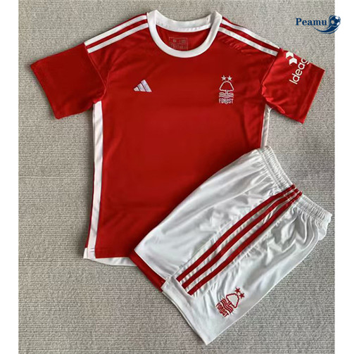 Camisola Futebol Nottingham Forest Crianças Principal Equipamento 2023-2024