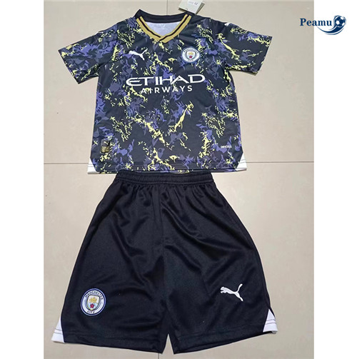 Camisola Futebol Manchester City Crianças Equipamento especial 2023-2024