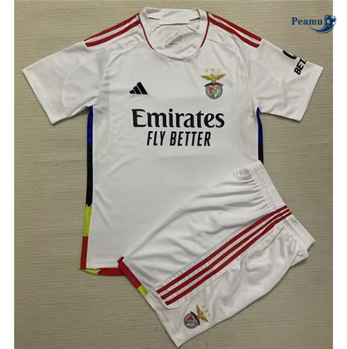 Camisola Futebol S.L Benfica Crianças Terceiro Equipamento 2023-2024