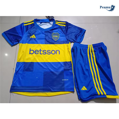 Camisola Futebol Boca Crianças Principal Equipamento 2023-2024