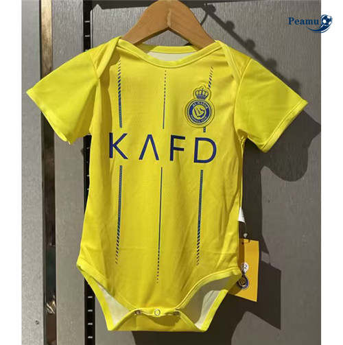Camisola Futebol Al-Nassr Bebê Principal Equipamento 2023-2024