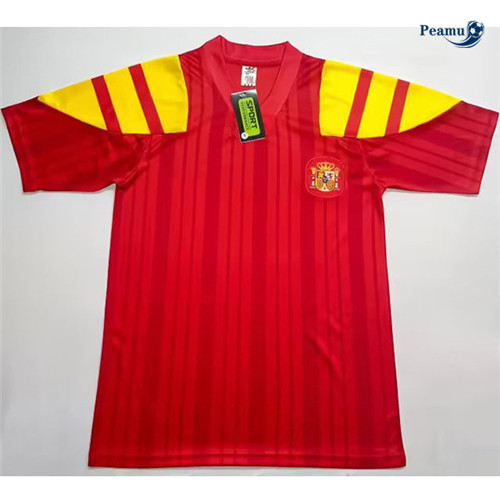 Camisola Retrô Futebol España Principal Equipamento 1992-94