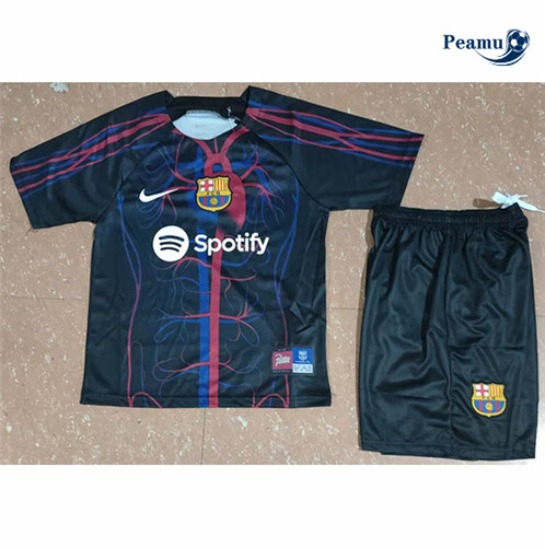 Oferta Camisola Futebol Barcelona Crianças Equipamento Versión conjunta 2023-2024