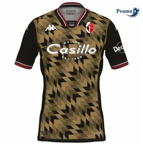 Novo Camisola Futebol Bari Terceiro Equipamento Amarelo/Preto 2023-2024