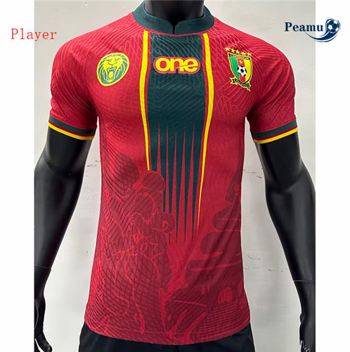 Criar Camisola Futebol Camerún Player Version Alternativa Equipamento 2023-2024