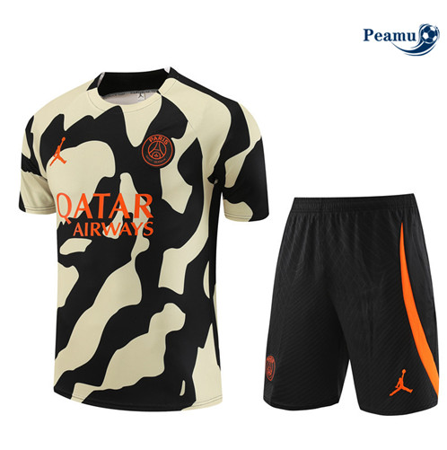 Comprar Camisola Kit Equipamento Training Paris PSG + Calções Preto 2023-2024