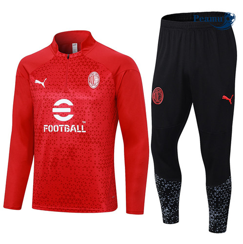 Comprar Fato de Treino AC Milan Equipamento Vermelho 2023-2024