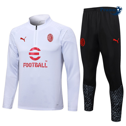 Comprar Fato de Treino Equipamento AC Milan Branco 2023-2024