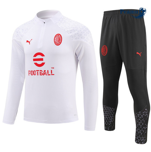 Comprar Fato de Treino AC Milan Equipamento Branco 2023-2024