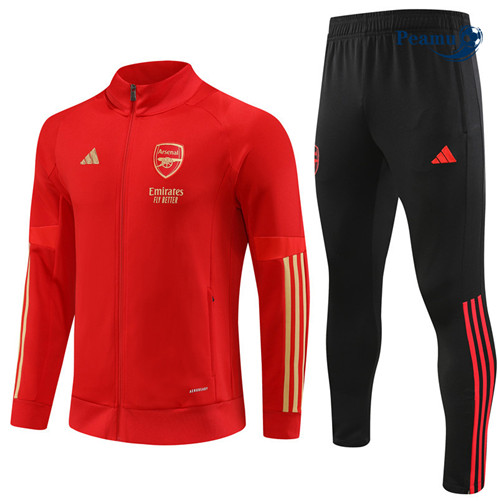 Comprar Casaco de Fato de Treino Arsenal Equipamento Vermelho 2023-2024