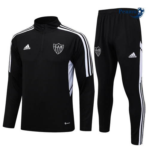 Novo Fato de Treino Atletico Mineiro Equipamento Preto 2023-2024