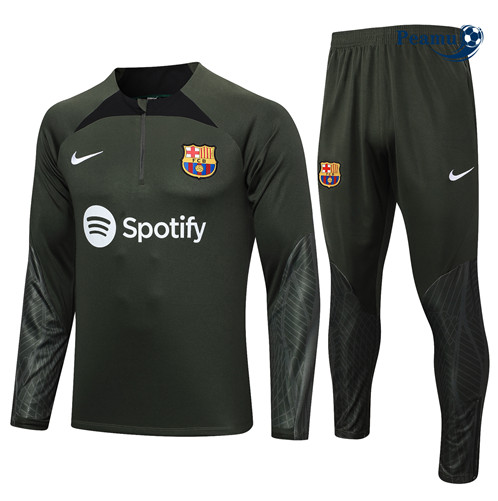 Oferta Fato de Treino Barcelona Equipamento verde oscuro 2023-2024