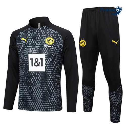 Comprar Fato de Treino Borussia Dortmund Equipamento Preto 2023-2024