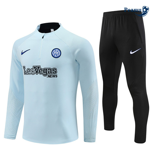 Loja Fato de Treino Inter Milan Equipamento Cinza Claro 2023-2024