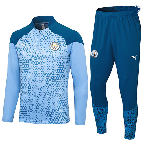 Criar Fato de Treino Manchester City Equipamento Azul 2023-2024