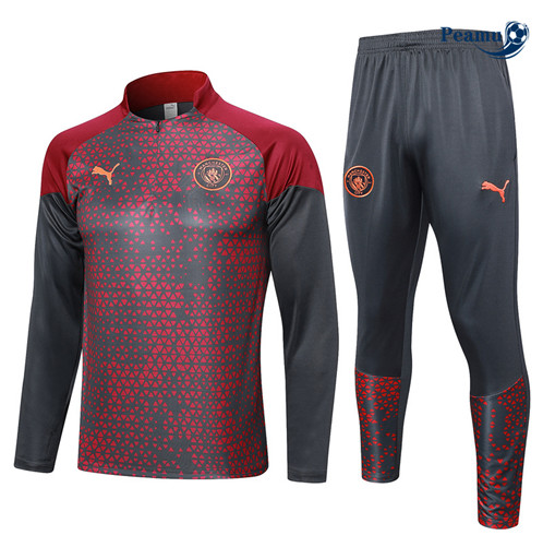 Loja Fato de Treino Manchester City Equipamento Vermelho 2023-2024