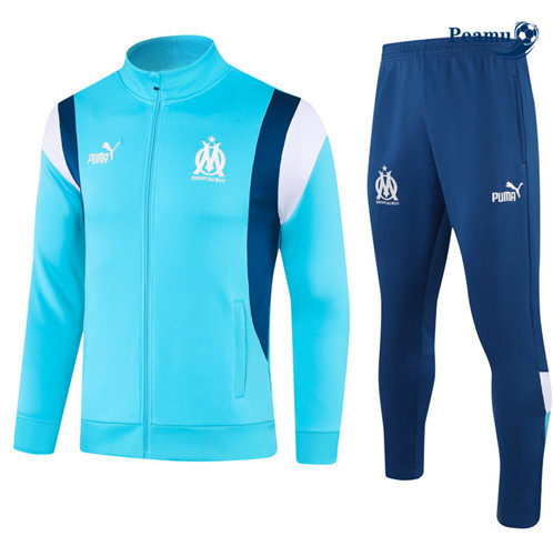 Oferta Casaco de Fato de Treino Marsella Equipamento Azul 2023-2024