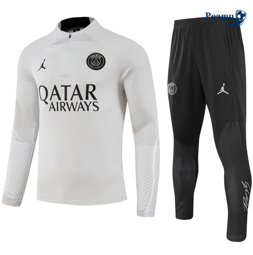 Loja Fato de Treino Paris PSG Equipamento Branco 2023-2024