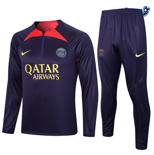 Criar Fato de Treino Paris PSG Equipamento Roxo 2023-2024